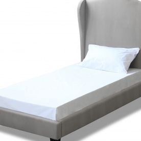 Chateaux Wing Bed Silver